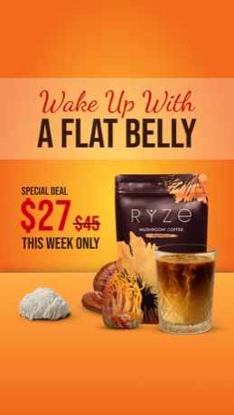 RYZE Superfoods ad